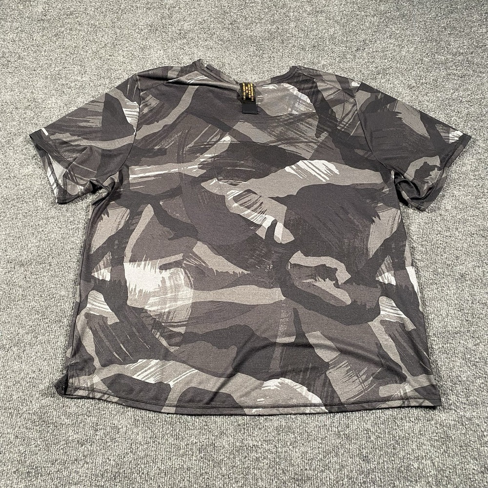 Nike Dri Fit Miler Short Sleeve Cascade Brushstroke Camo Running Top Mens XL - Picture 6 of 8